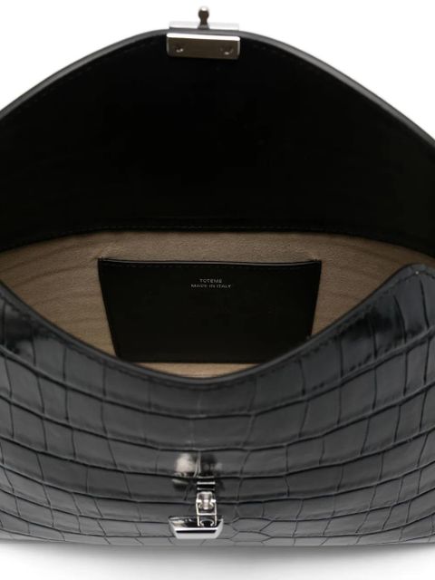 TOTEME T-Lock clutch bag - Black