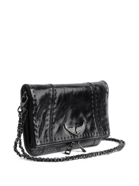 Zadig&Voltaire Rock Vintage studs wings clutch bag - Black - zdjęcie produktu nr 2