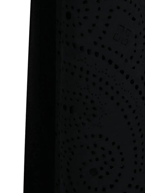 Givenchy one-shoulder laser-cut top - Black