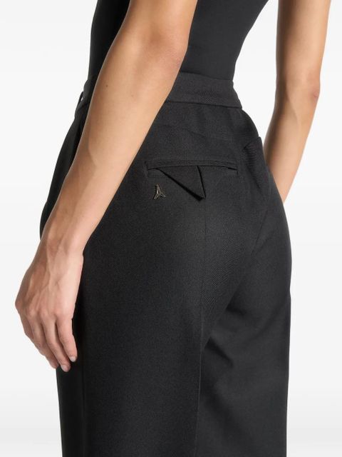 Manière De Voir Julie twin-pleated tailored trousers - Black