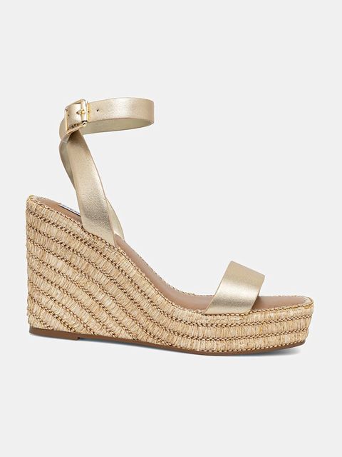 Steve Madden sandały skórzane Cassie kolor złoty SM11003372 - zdjęcie produktu nr 2