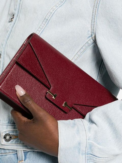 TOM FORD mini Aube flap clutch bag - Red - zdjęcie produktu nr 2