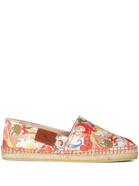 ETRO paisley-print slip-on espadrilles - White - zdjęcie produktu nr 1