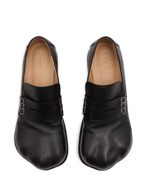 JW Anderson penny leather loafers - Black - zdjęcie produktu nr 2