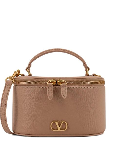 Valentino Garavani top-handle logo-detail tote bag - Neutrals - zdjęcie produktu nr 1