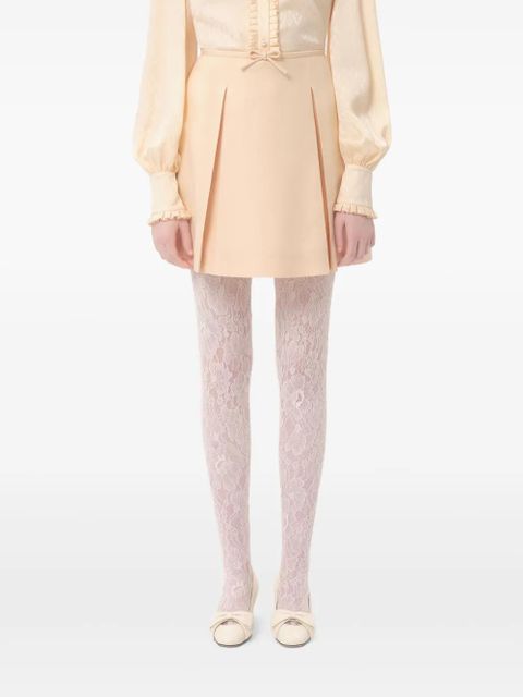 Valentino Garavani mini Crepe Couture skirt - Neutrals - zdjęcie produktu nr 2