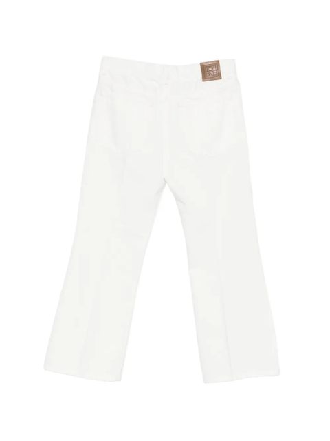 TOTEME Kick belt-loops jeans - White - zdjęcie produktu nr 2