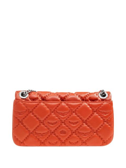 Zadig&Voltaire Rock II quilted monogram shoulder bag - Orange - zdjęcie produktu nr 2