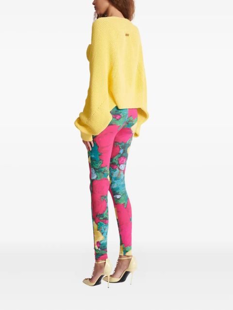 Balmain ribbed cardigan - Yellow