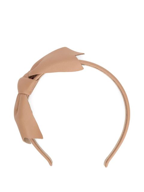 Valentino Garavani bow headband - Neutrals - zdjęcie produktu nr 2