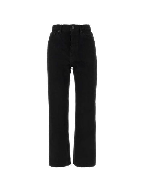 Balenciaga cropped straight-leg jeans - Black - zdjęcie produktu nr 1