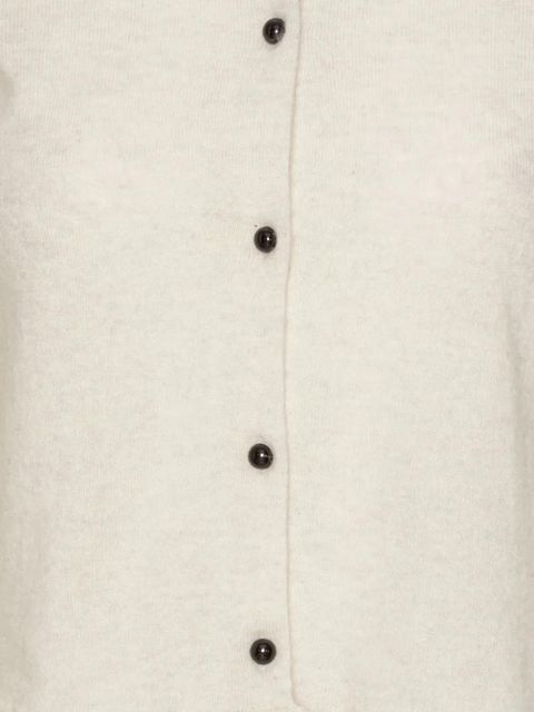 ROTATE BIRGER CHRISTENSEN ruffled-hem cardigan - Grey - zdjęcie produktu nr 2