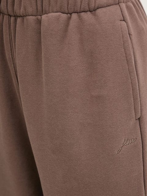 JOYINME spodnie dresowe Kind kolor brązowy gładkie Kind