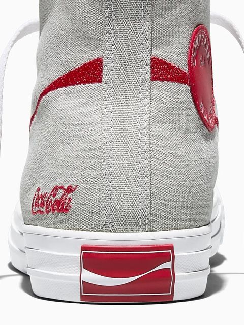 Converse trampki Converse x Coca-Cola Chuck Taylor All Star kolor szary A18436C