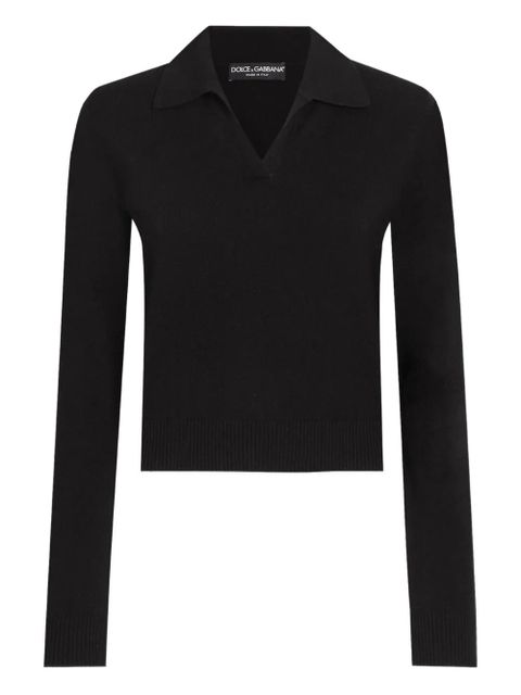 Dolce & Gabbana cashmere top - Black - zdjęcie produktu nr 1