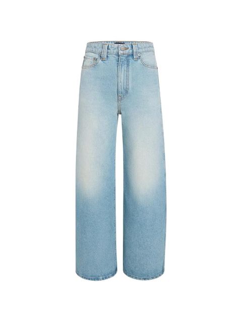 KHAITE Delina wide-leg jeans - Blue - zdjęcie produktu nr 1