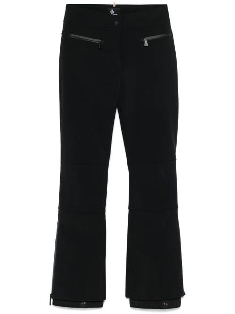 Moncler Grenoble logo-patch ski trousers - Black - zdjęcie produktu nr 1