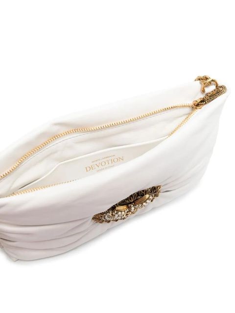 Dolce & Gabbana small Devotion Soft crossbody bag - White