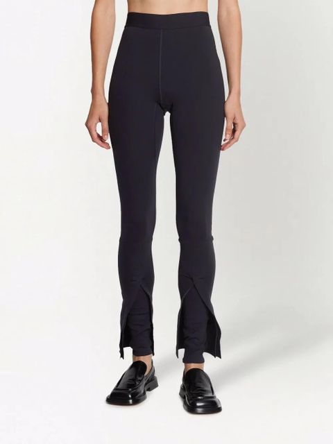Proenza Schouler split-cuffs leggings - Black
