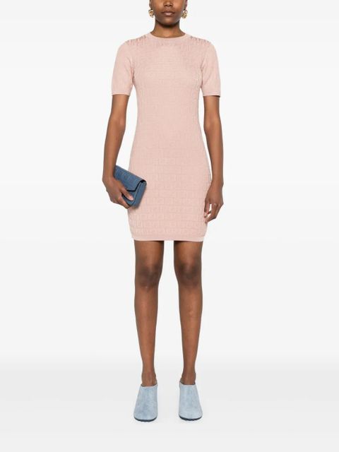 FENDI monogram mini dress - Pink - zdjęcie produktu nr 2