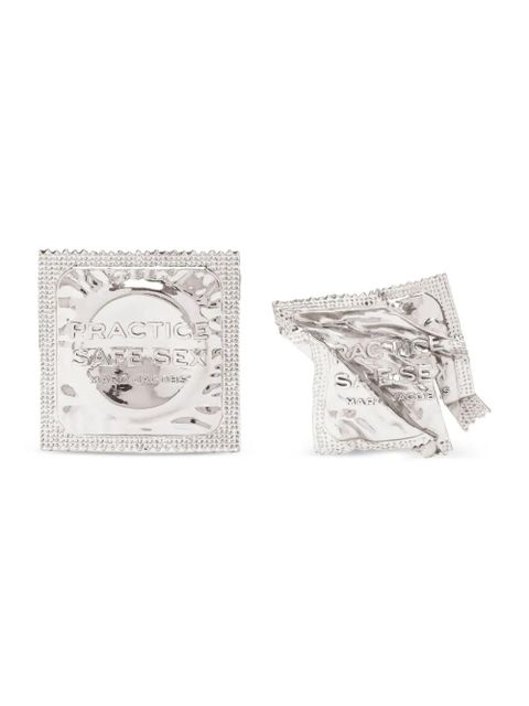 Marc Jacobs square earrings - Silver - zdjęcie produktu nr 1