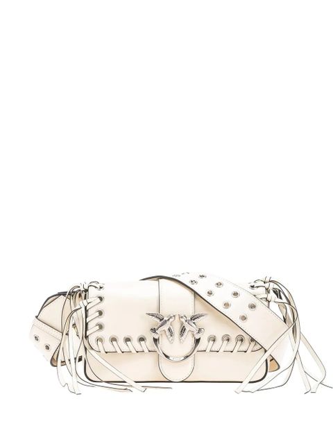 PINKO Love One shoulder bag - White