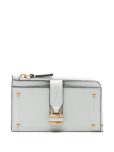 Chloé buckle leather wallet - Blue - zdjęcie produktu nr 1
