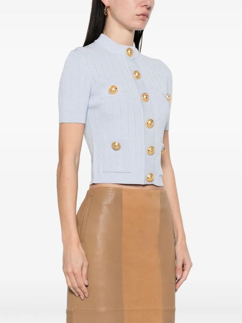 Balmain knitted cardigan - Blue