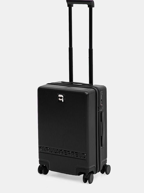 Karl Lagerfeld walizka 53x36x22 cm IKON kolor czarny A1W30421