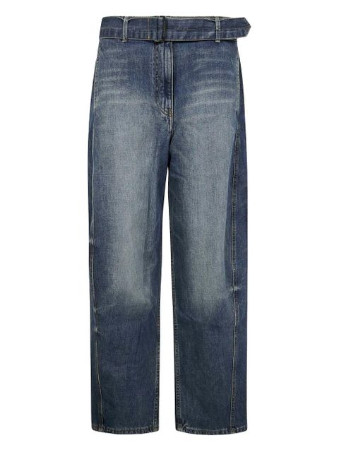 Magda Butrym belted wide-leg jeans - Blue - zdjęcie produktu nr 1