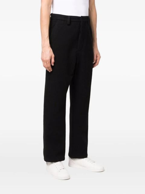 AMI Paris high-waisted trousers - Black