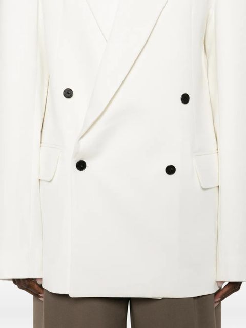 The Frankie Shop double-breasted blazer - White