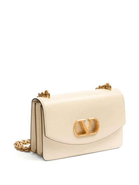 Valentino Garavani Vain leather shoulder bag - Neutrals