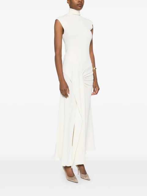 Victoria Beckham asymmetric maxi dress - Neutrals - zdjęcie produktu nr 2