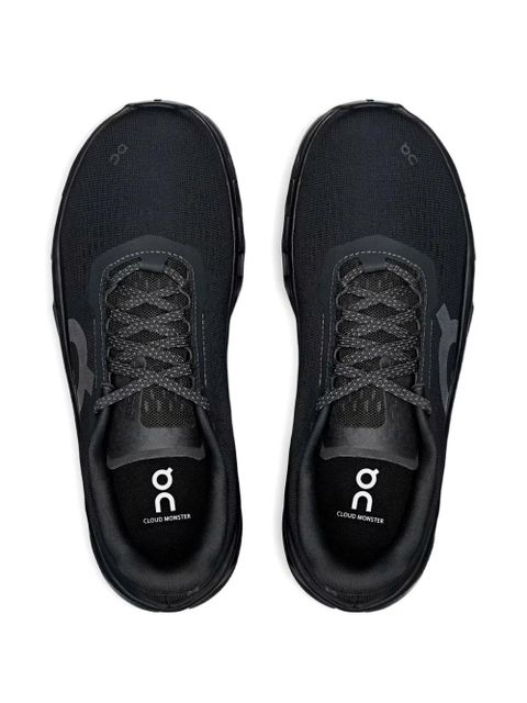 On Running Cloudmonster logo sneakers - Black