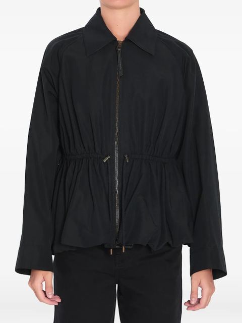 LOEWE drawstring peplum jacket - Black - zdjęcie produktu nr 1