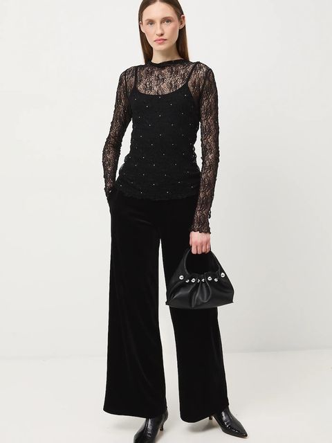 Medicine longsleeve damski kolor czarny - zdjęcie produktu nr 2