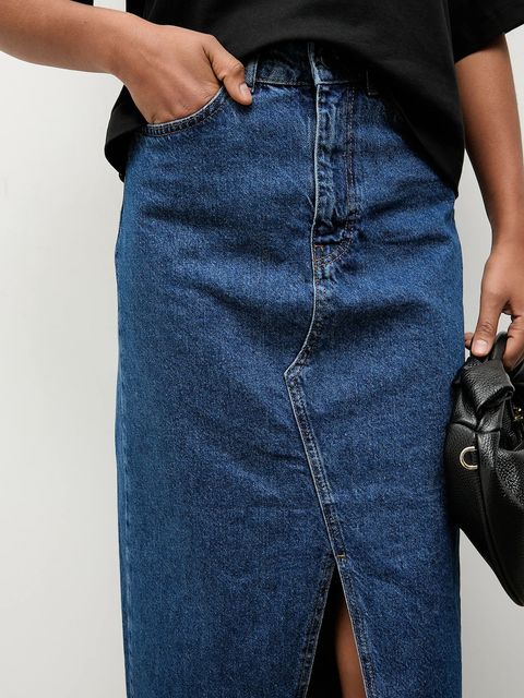 Answear.LAB spódnica jeansowa