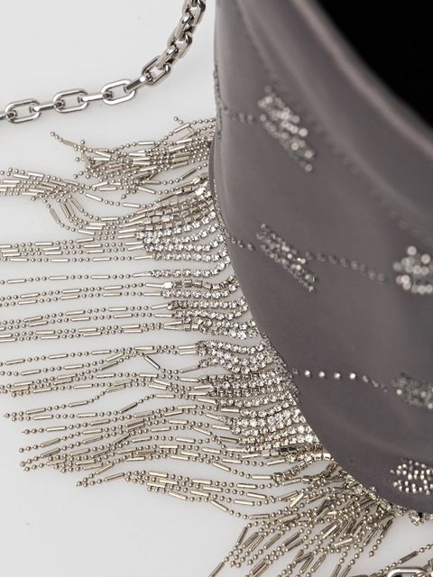 Karl Lagerfeld torebka K/SOIREE kolor szary A4W30112