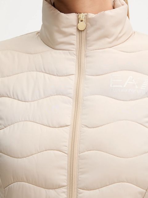 EA7 Emporio Armani kurtka kolor beżowy przejściowa TNF8Z.8NTB21