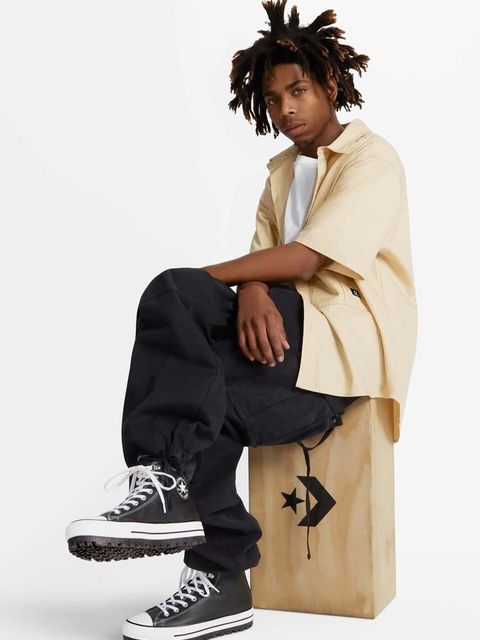 Converse trapery skórzane Chuck Taylor All Star City Trek - zdjęcie produktu nr 1