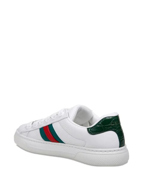 Gucci leather sneakers - White