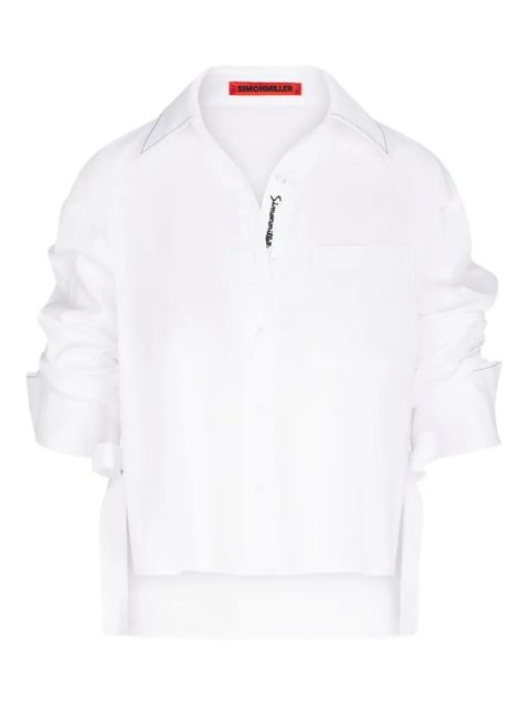 Simon Miller Ayre side-split shirt - White