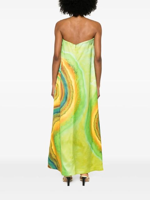 ALEMAIS Iris gown - Green