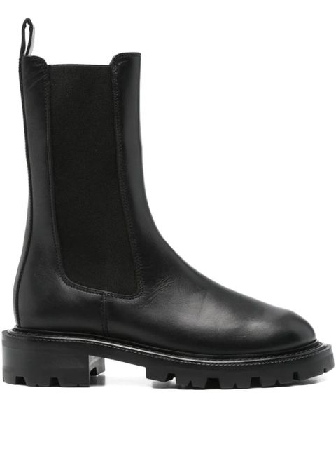 Paris Texas 40mm elastic-panelled round -toe boots - Black - zdjęcie produktu nr 1
