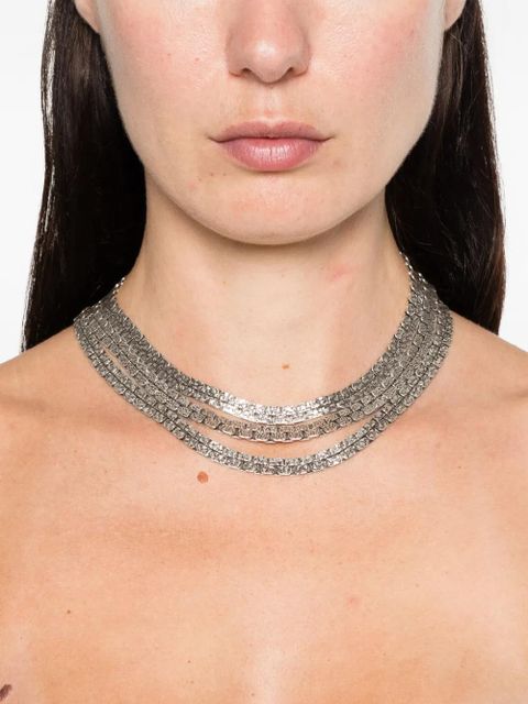 ISABEL MARANT buckle fastening necklace - Silver - zdjęcie produktu nr 2