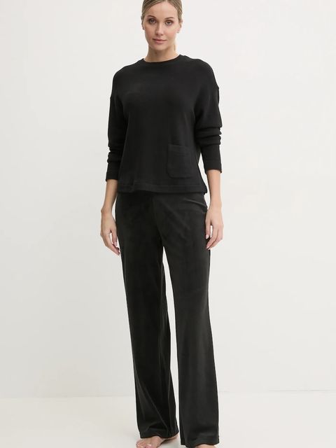 Juicy Couture spodnie piżamowe VICKY RIB FLARE PANT - zdjęcie produktu nr 1