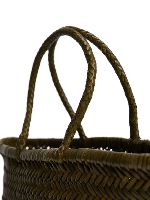 DRAGON DIFFUSION small Triple Jump tote bag - Green