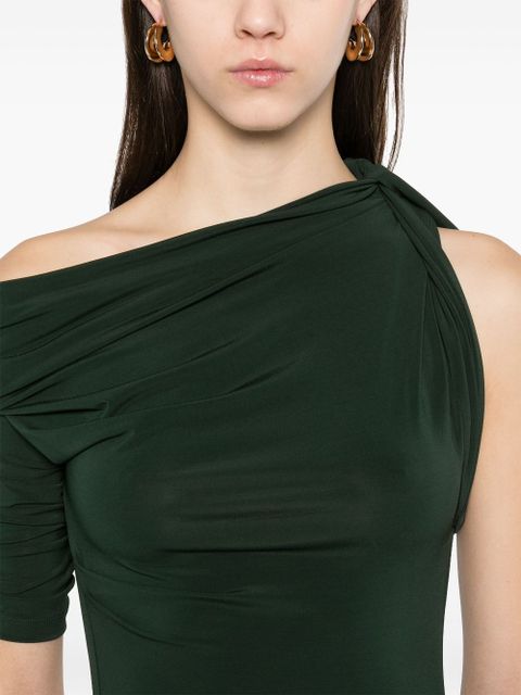 Jacquemus The Drapeado mini dress - Green
