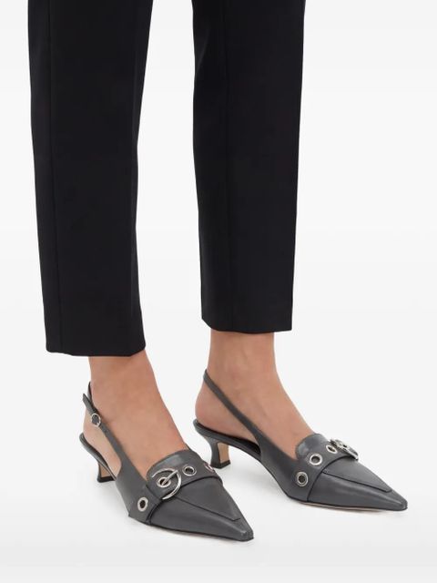 Aeyde 35mm Davina pumps - Grey